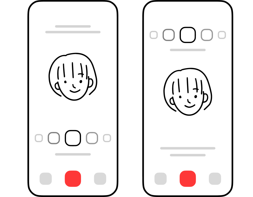 Low-fidelity prototypes for Wois player navigation and interaction flow